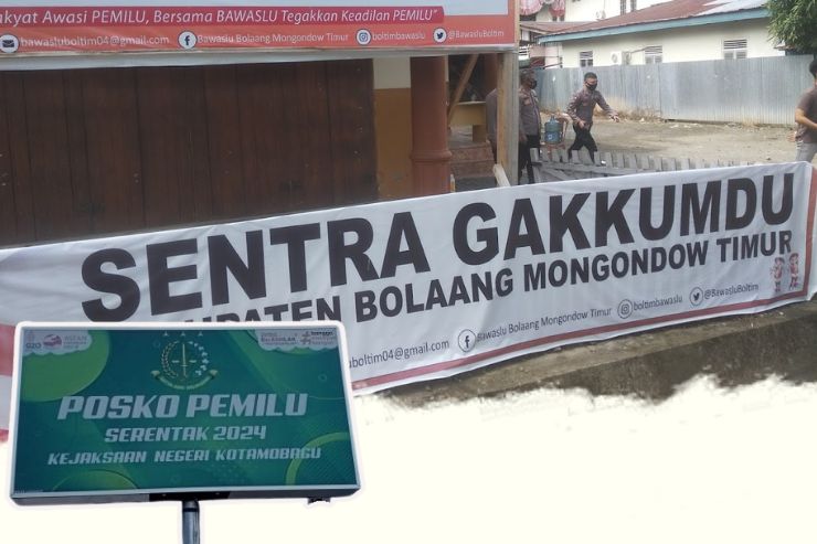 Sekretariat Sentra Gakkumdu Bawaslu Boltim.