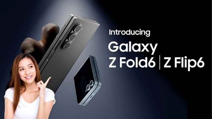Samsung Galaxy Z Flip6.