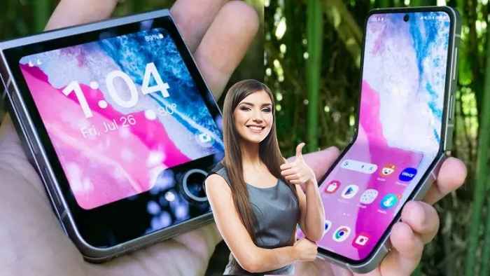Samsung Galaxy Z Flip6.