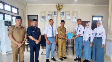 Bupati Boltim Terima Kunjungan Empat Siswa Calon Paskibraka  Nasional dan Provinsi